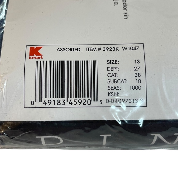 Kmart PINK Briefs Underwear Womens Plus Sz 13 Cotton 5 Pack Blue Purple Polka Do - Picture 14 of 14